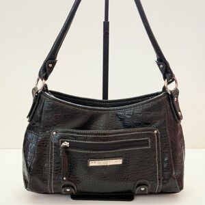 Rosetti Croc-Embossed Shoulder Handbag Purse